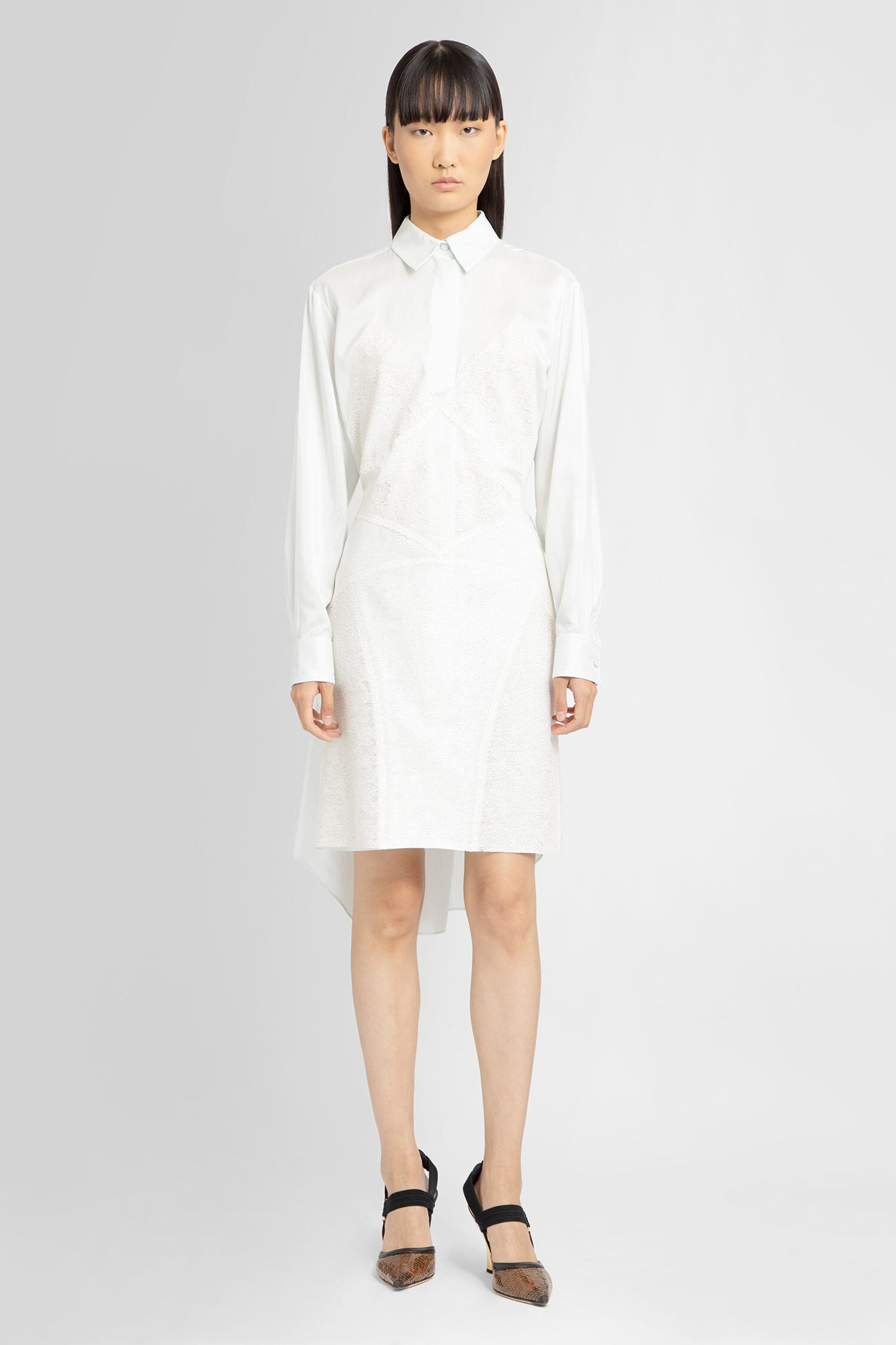 FENDI WOMAN WHITE DRESSES