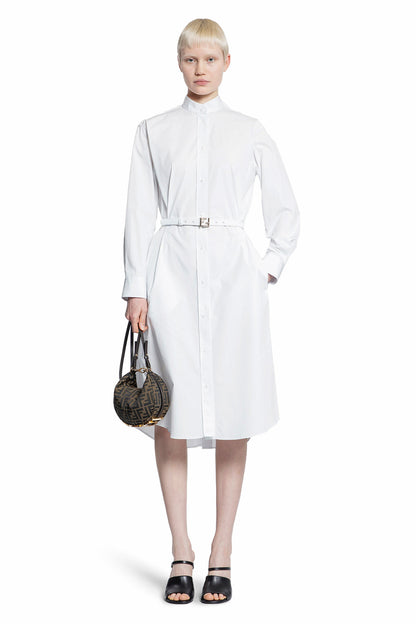 FENDI WOMAN WHITE DRESSES