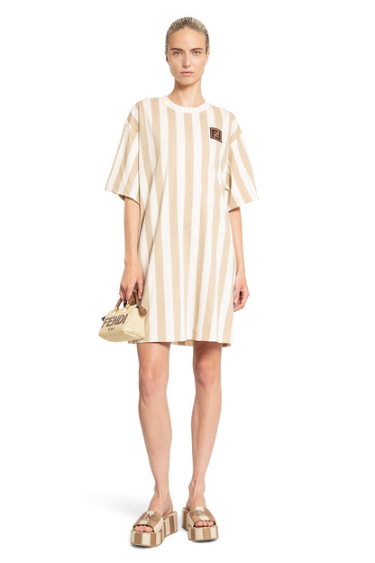 Antonioli FENDI WOMAN BEIGE DRESSES