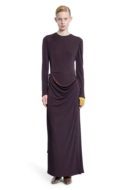 FENDI WOMAN PURPLE DRESSES