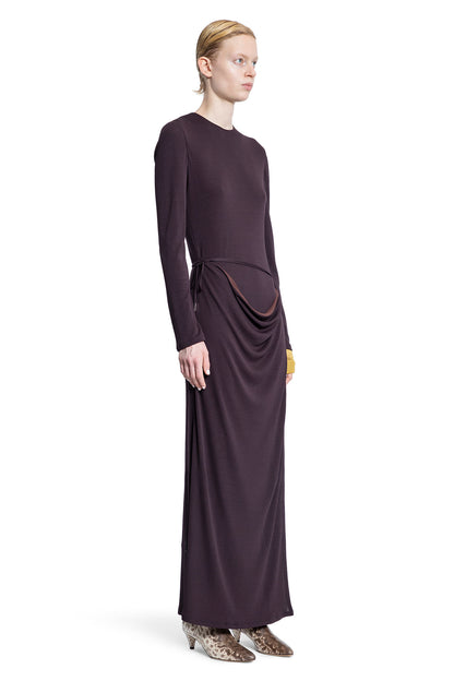 FENDI WOMAN PURPLE DRESSES