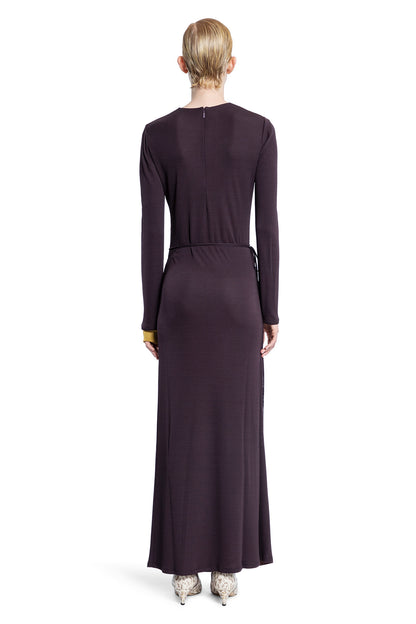 FENDI WOMAN PURPLE DRESSES