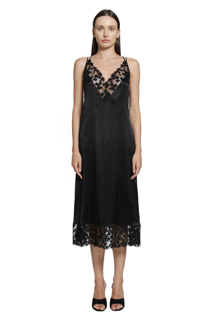 Silk and Lace Dress