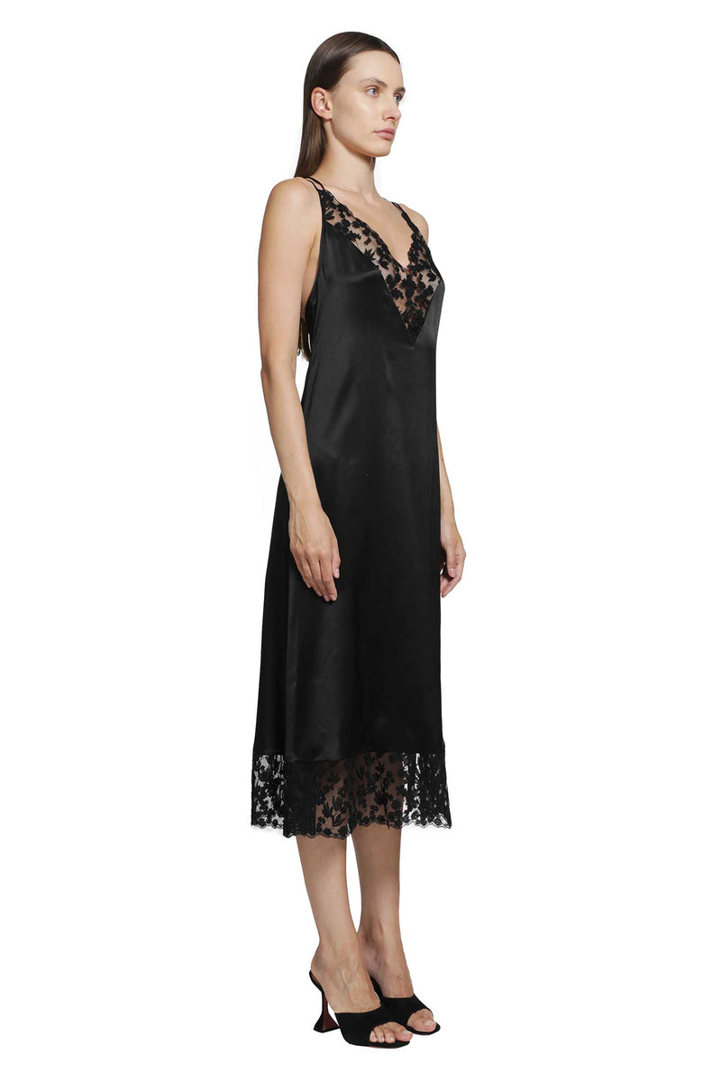 FENDI Silk and Lace Dress woman
