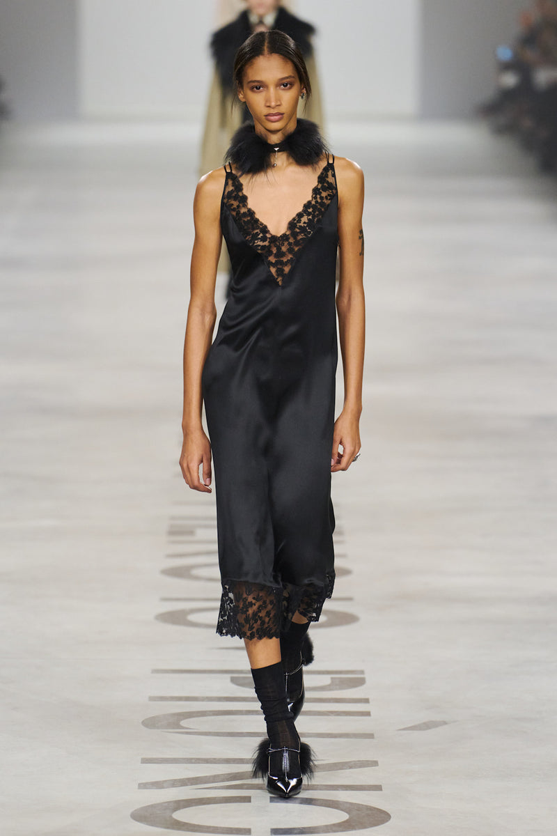 FENDI Silk and Lace Dress woman
