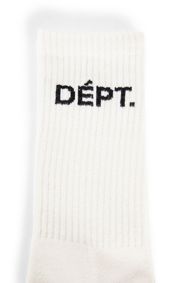 GALLERY DEPT. MAN OFF-WHITE SOCKS