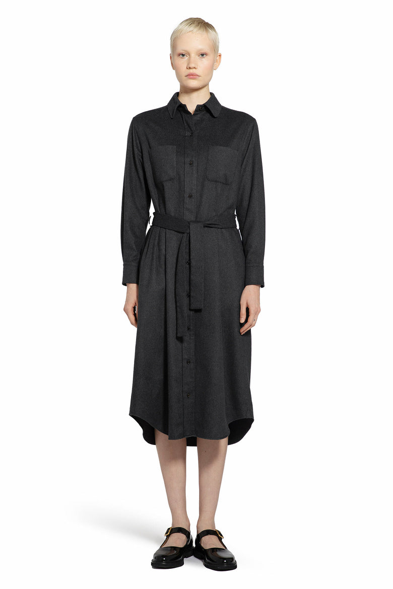 THOM BROWNE WOMAN BLACK DRESSES