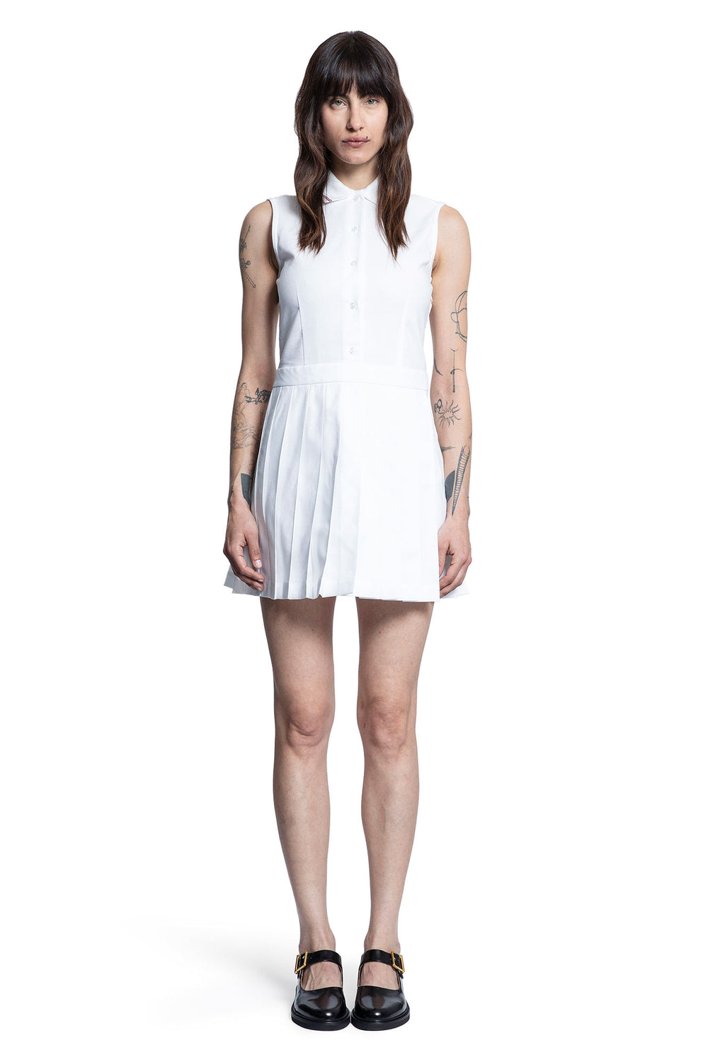 THOM BROWNE WOMAN WHITE DRESSES