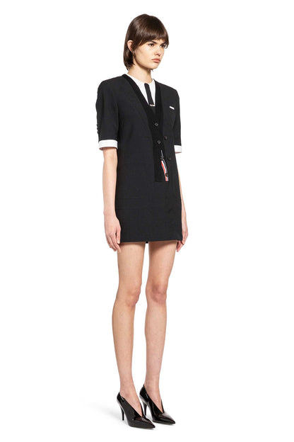 Trompe L'Oeil Patch Pocket Mini Dress