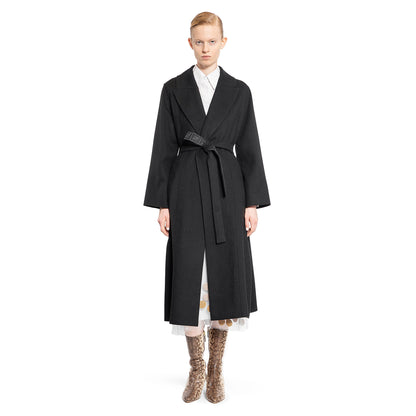 FENDI WOMAN BLACK COATS