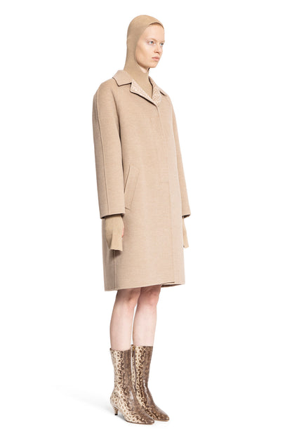 FENDI WOMAN BEIGE COATS