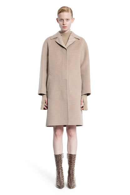 Antonioli FENDI WOMAN BEIGE COATS