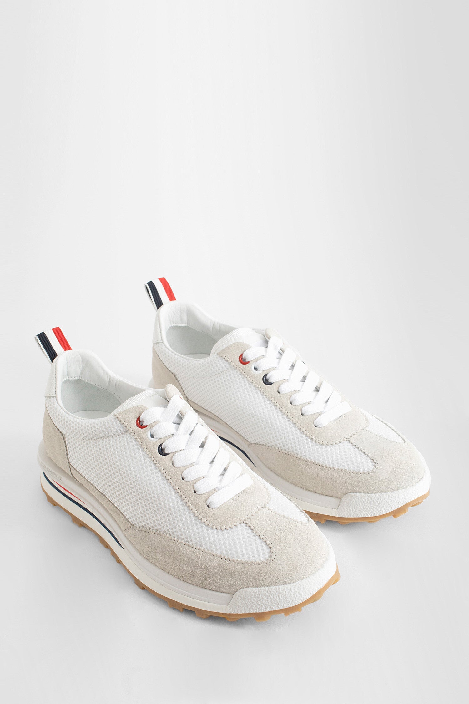 THOM BROWNE WOMAN WHITE SNEAKERS