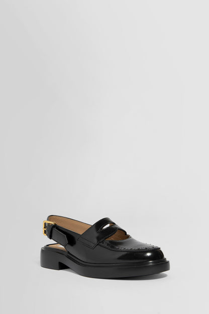 THOM BROWNE WOMAN BLACK FLATS