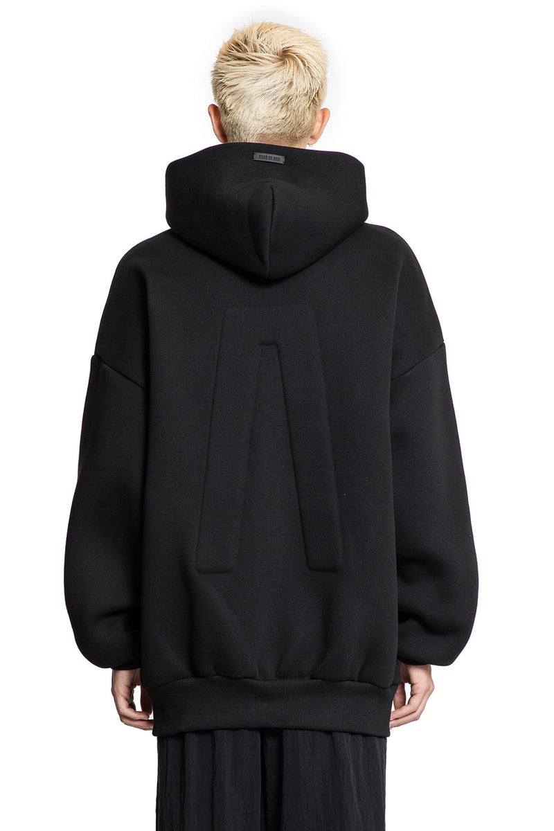 Cotton Nylon Zip-Up hoodie - Antonioli.eu