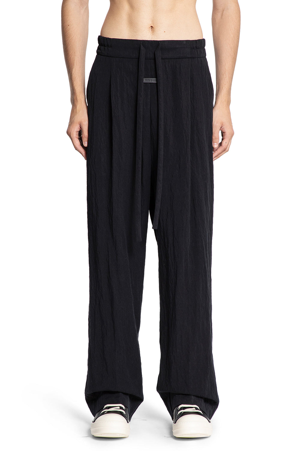 Drawstring Straight Pants