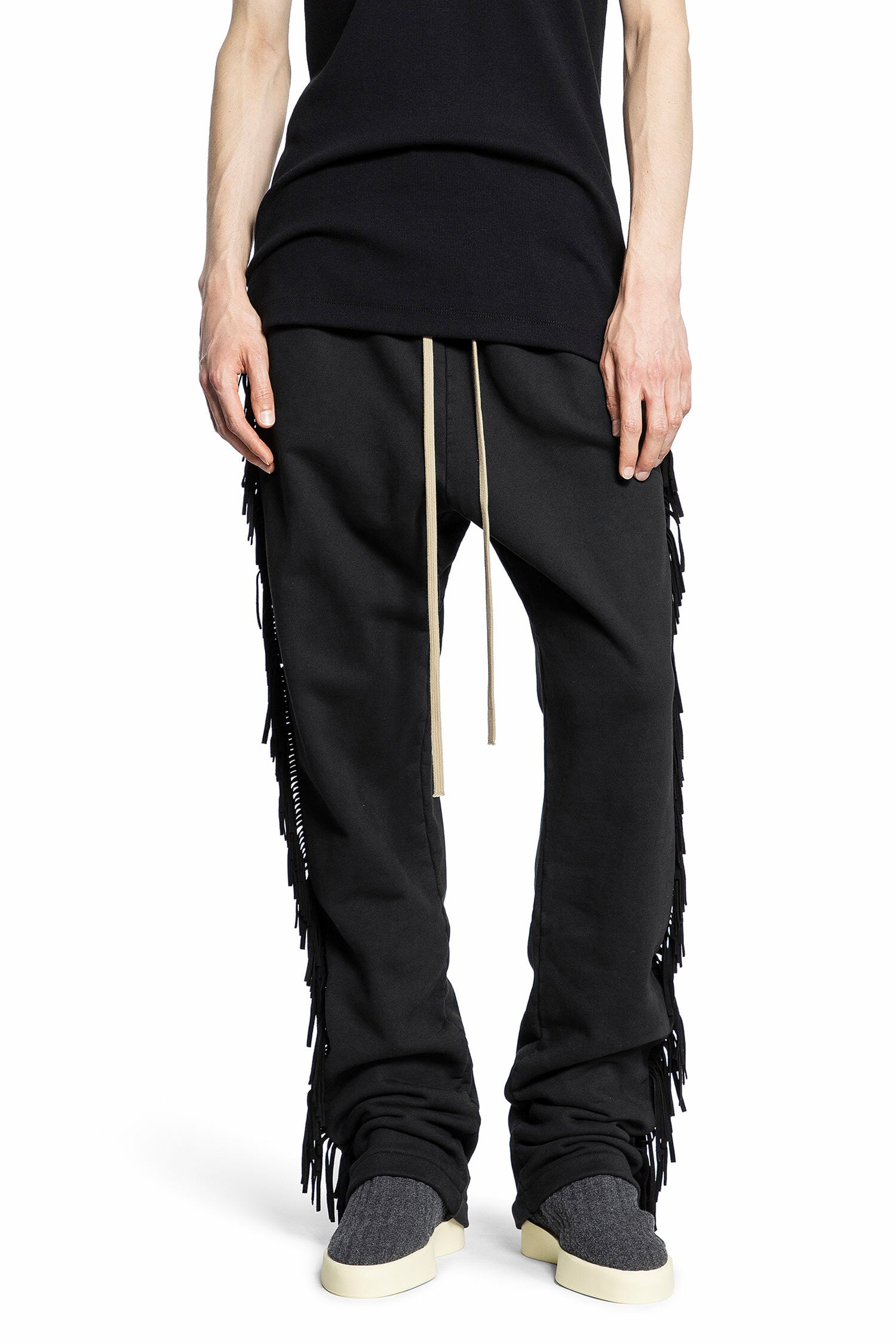 FEAR OF GOD MAN BLACK TROUSERS