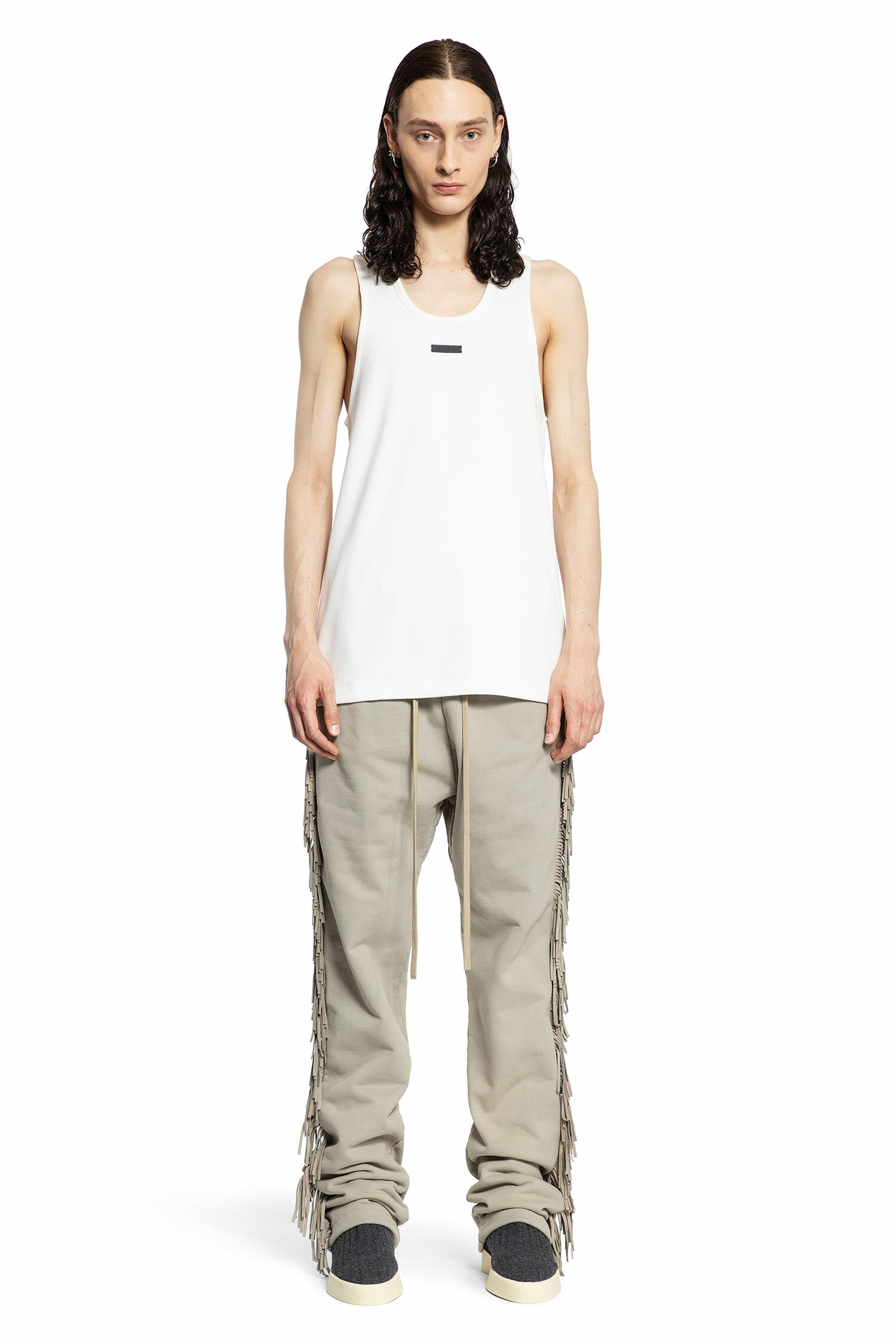 FEAR OF GOD MAN WHITE T-SHIRTS