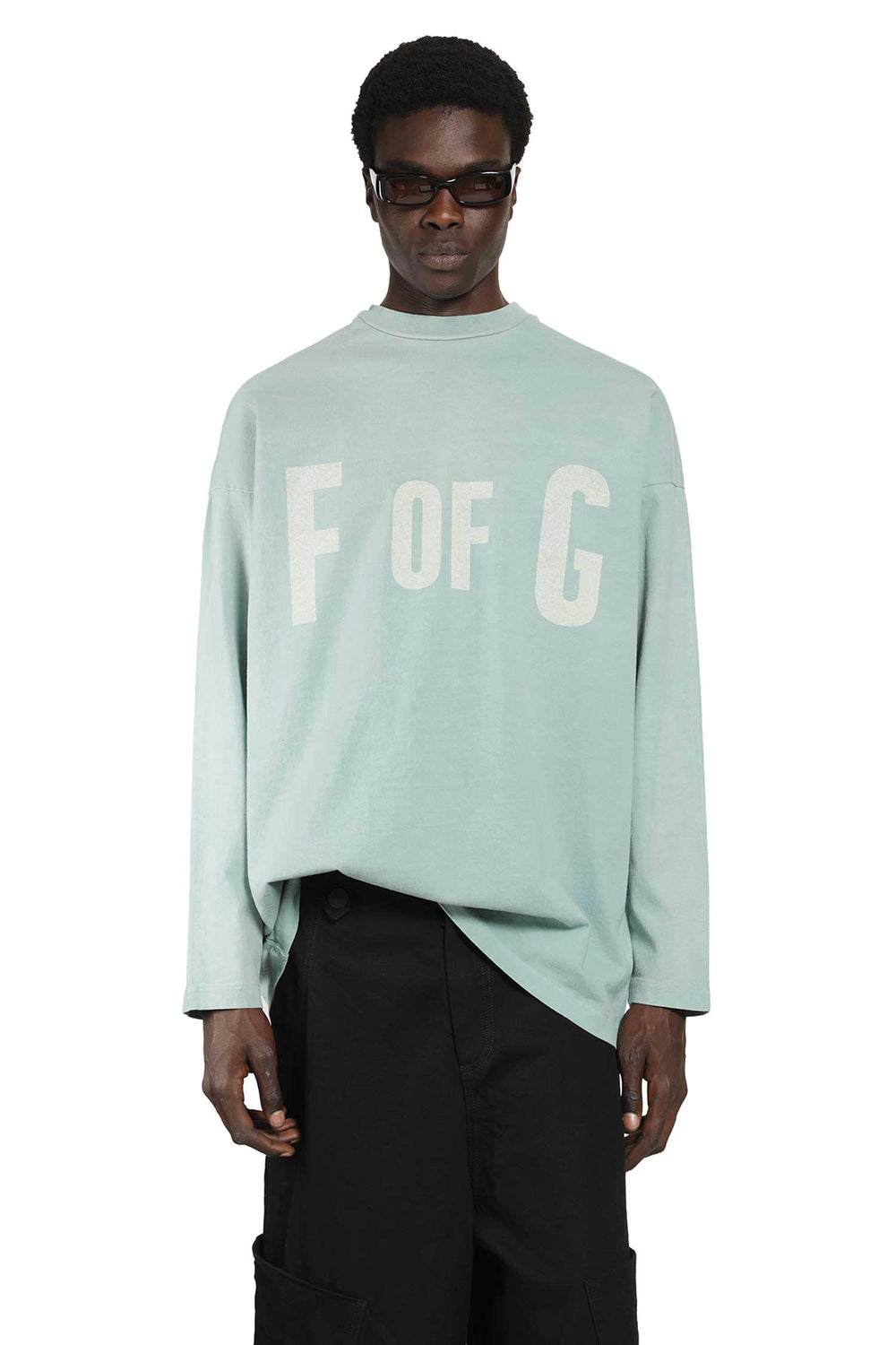FEAR OF GOD Printed Long Sleeve Tee man