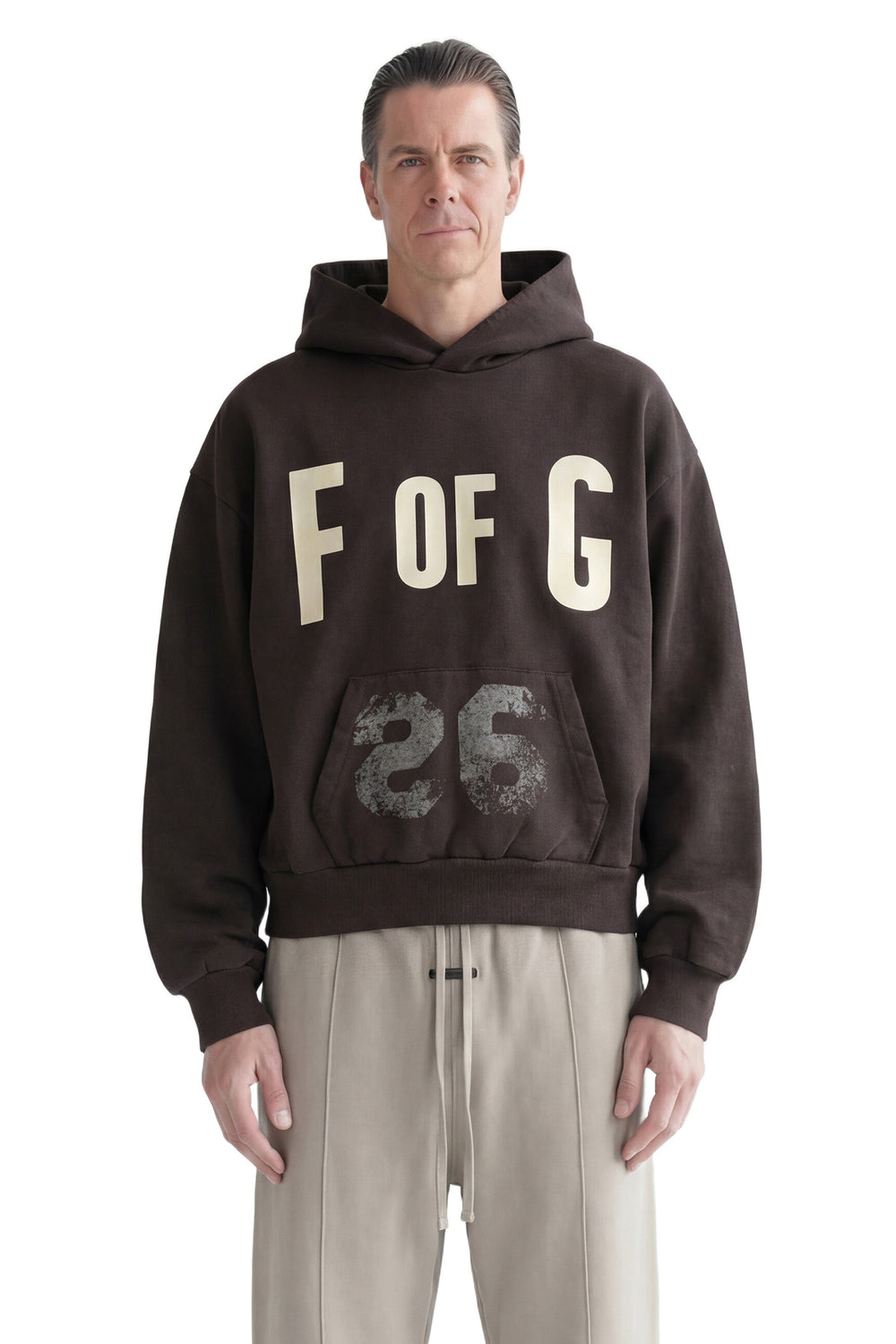 FEAR OF GOD F of G Classic Fit Raglan Hoodie man