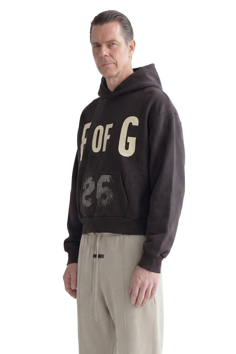 
              FEAR OF GOD F of G Classic Fit Raglan Hoodie man
            