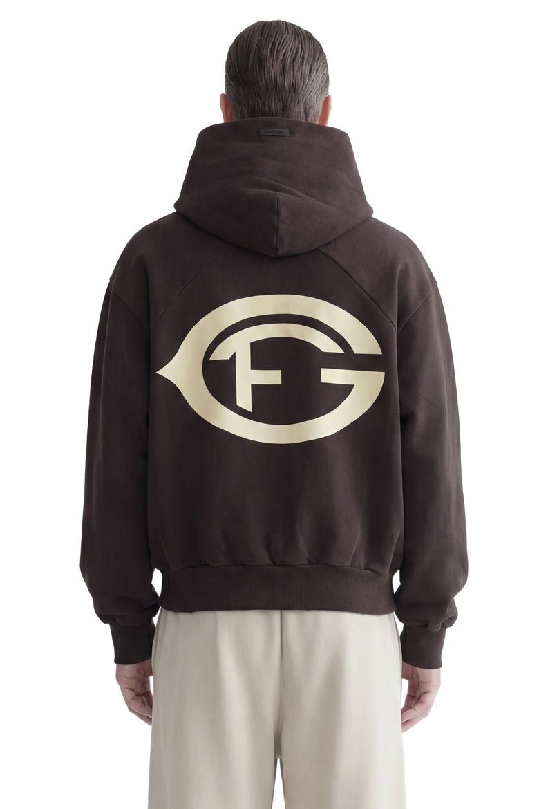 
              FEAR OF GOD F of G Classic Fit Raglan Hoodie man
            
