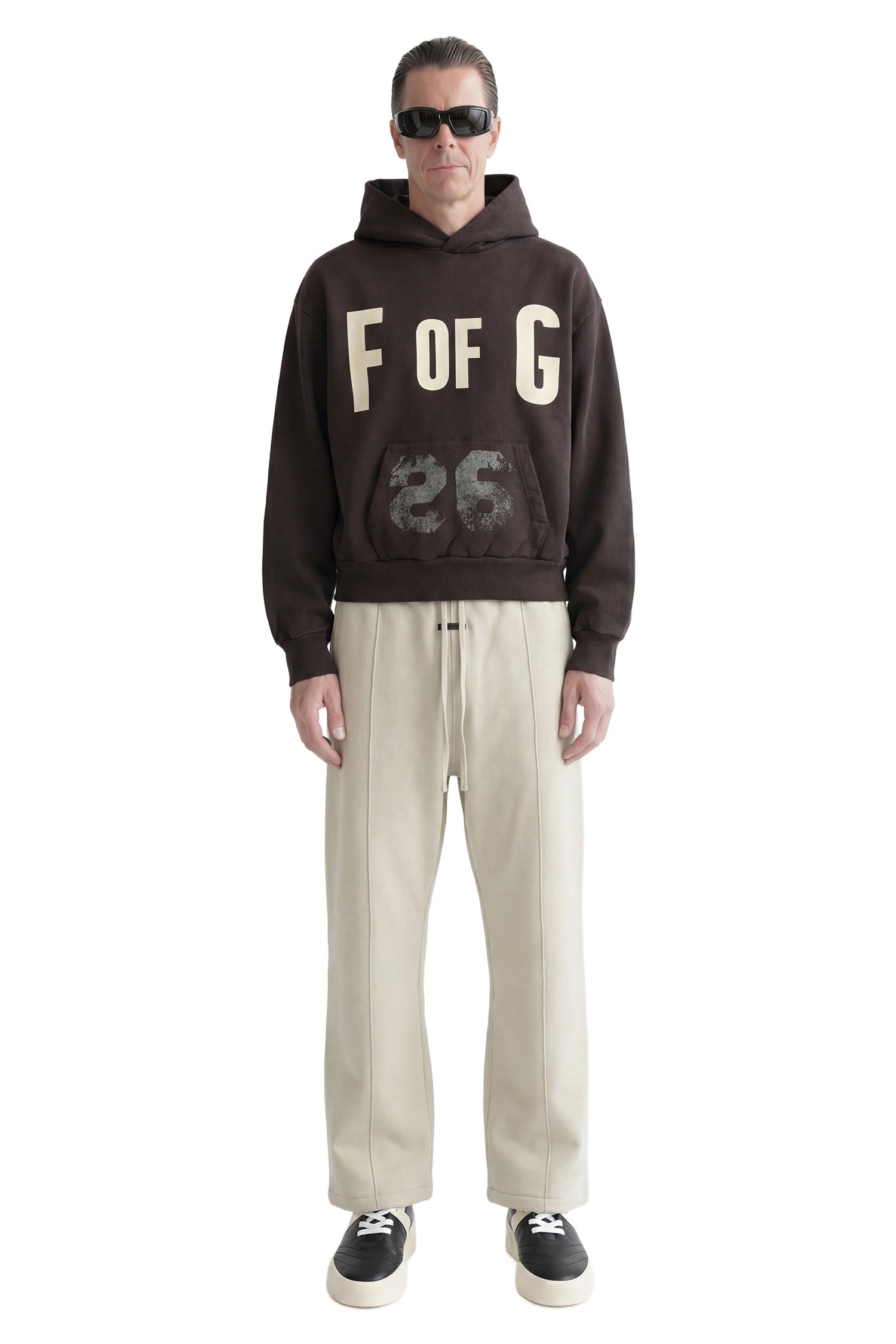 FEAR OF GOD F of G Classic Fit Raglan Hoodie man