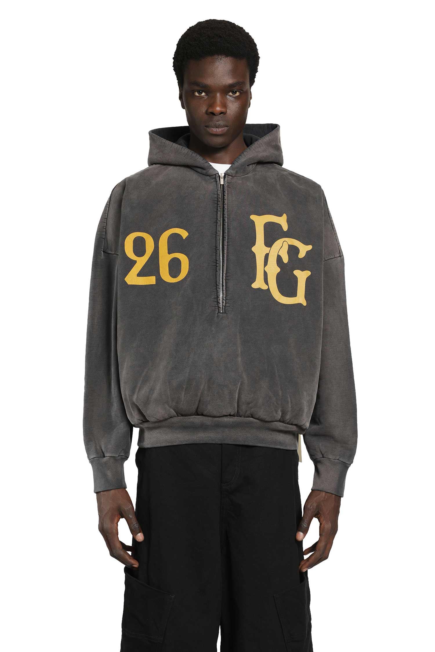 FEAR OF GOD Baseball Club Half Zip Hoodie man