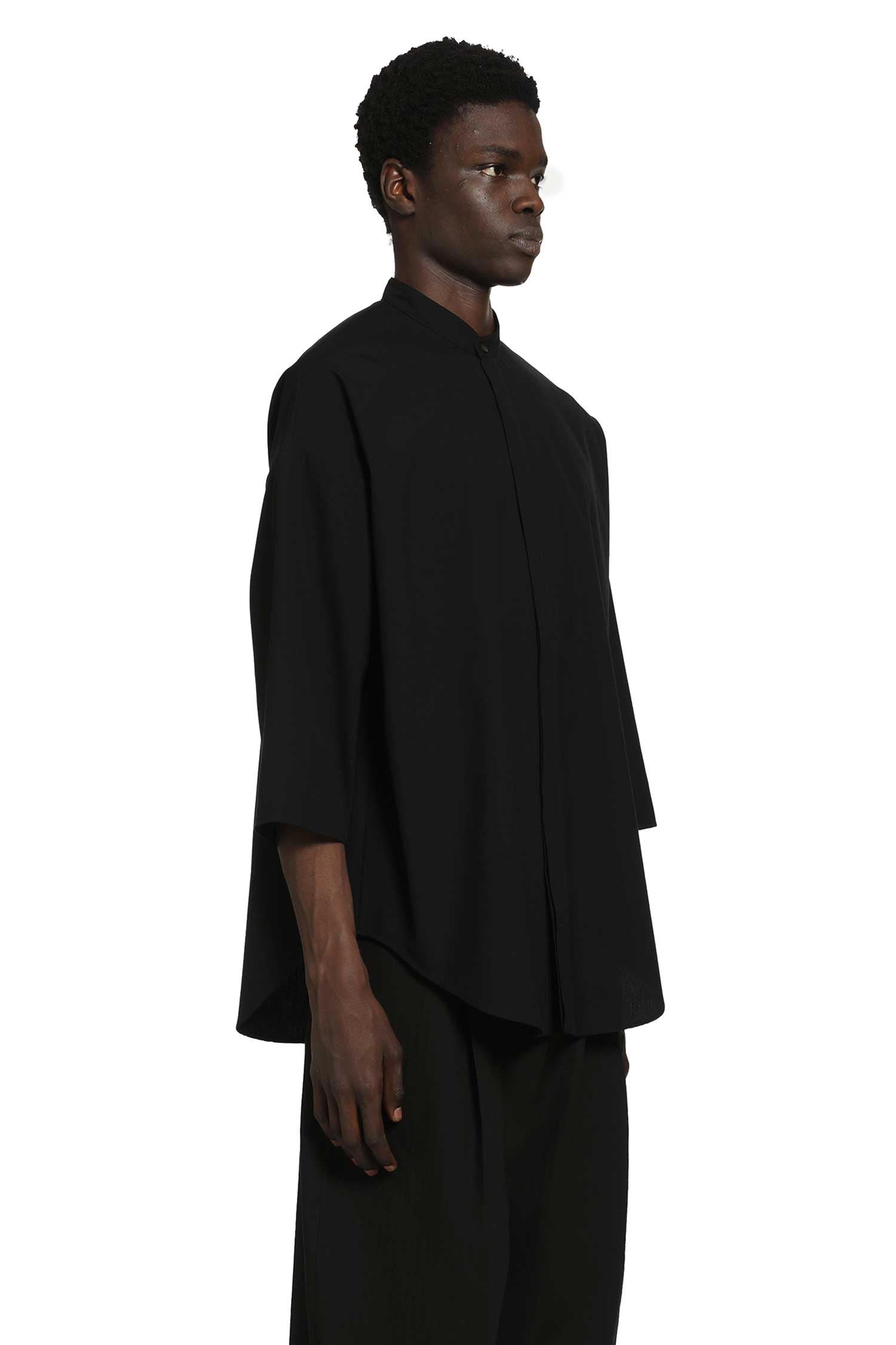 FEAR OF GOD Mandarin Relaxed Short Sleeve Shirt man