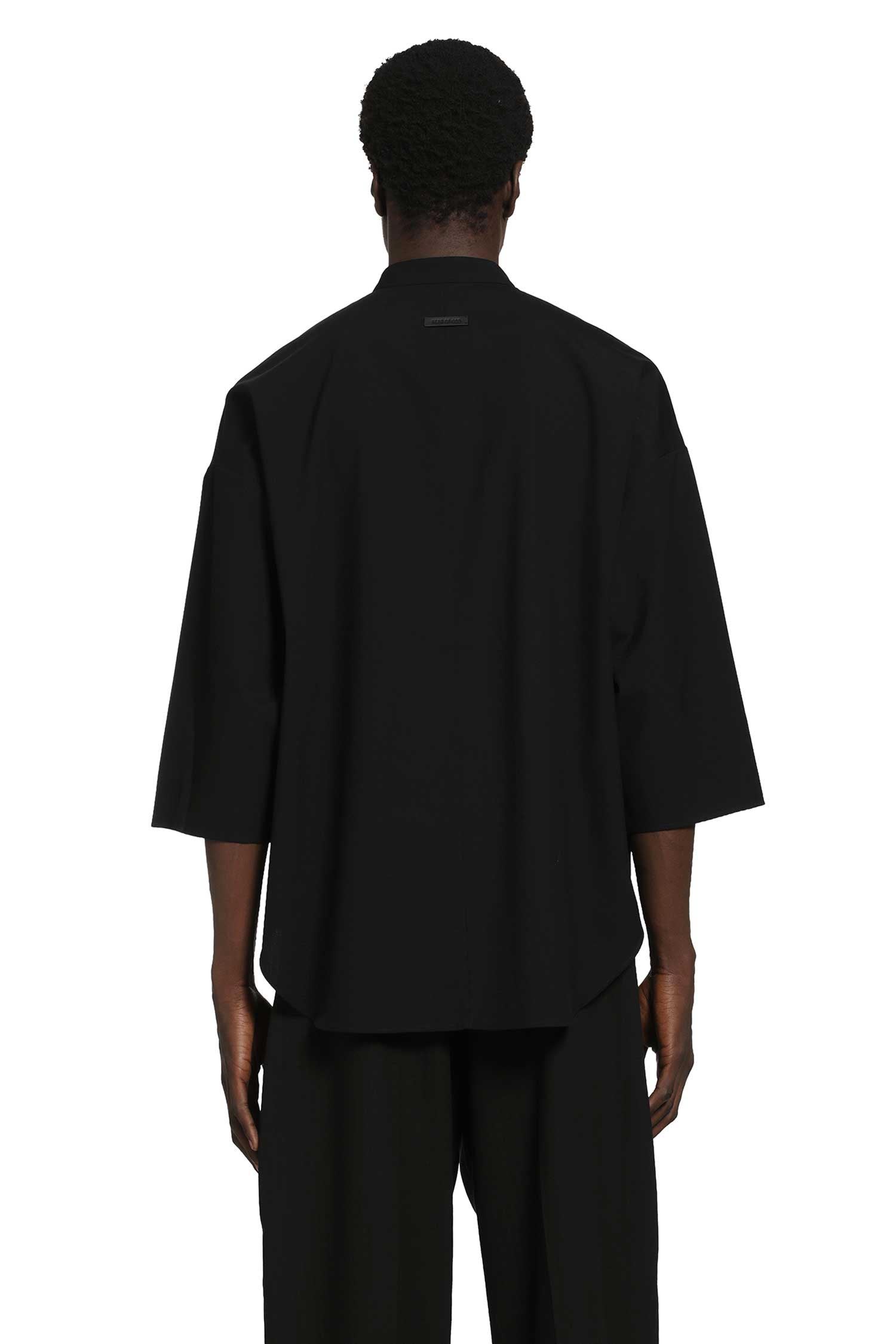 FEAR OF GOD Mandarin Relaxed Short Sleeve Shirt man