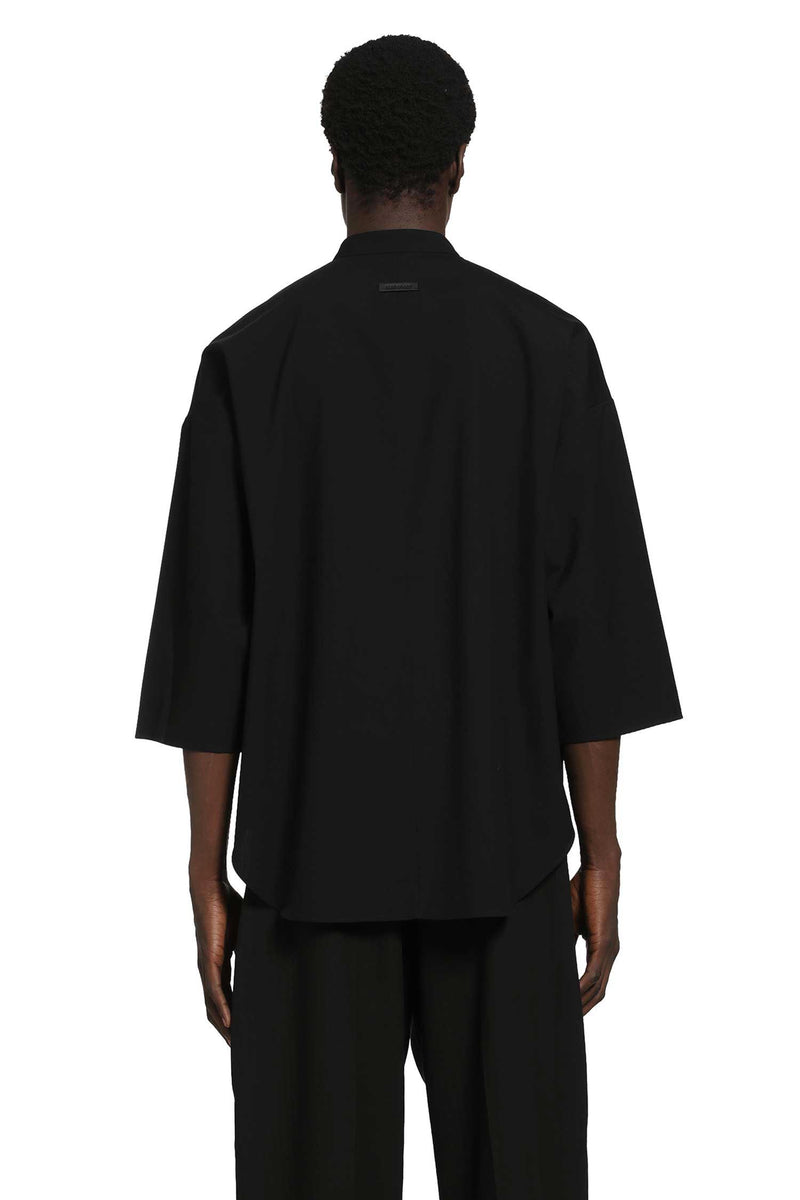 FEAR OF GOD Mandarin Relaxed Short Sleeve Shirt man