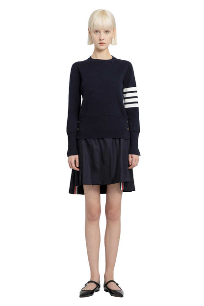 Super 120's Twill Pleated Mini Skirt