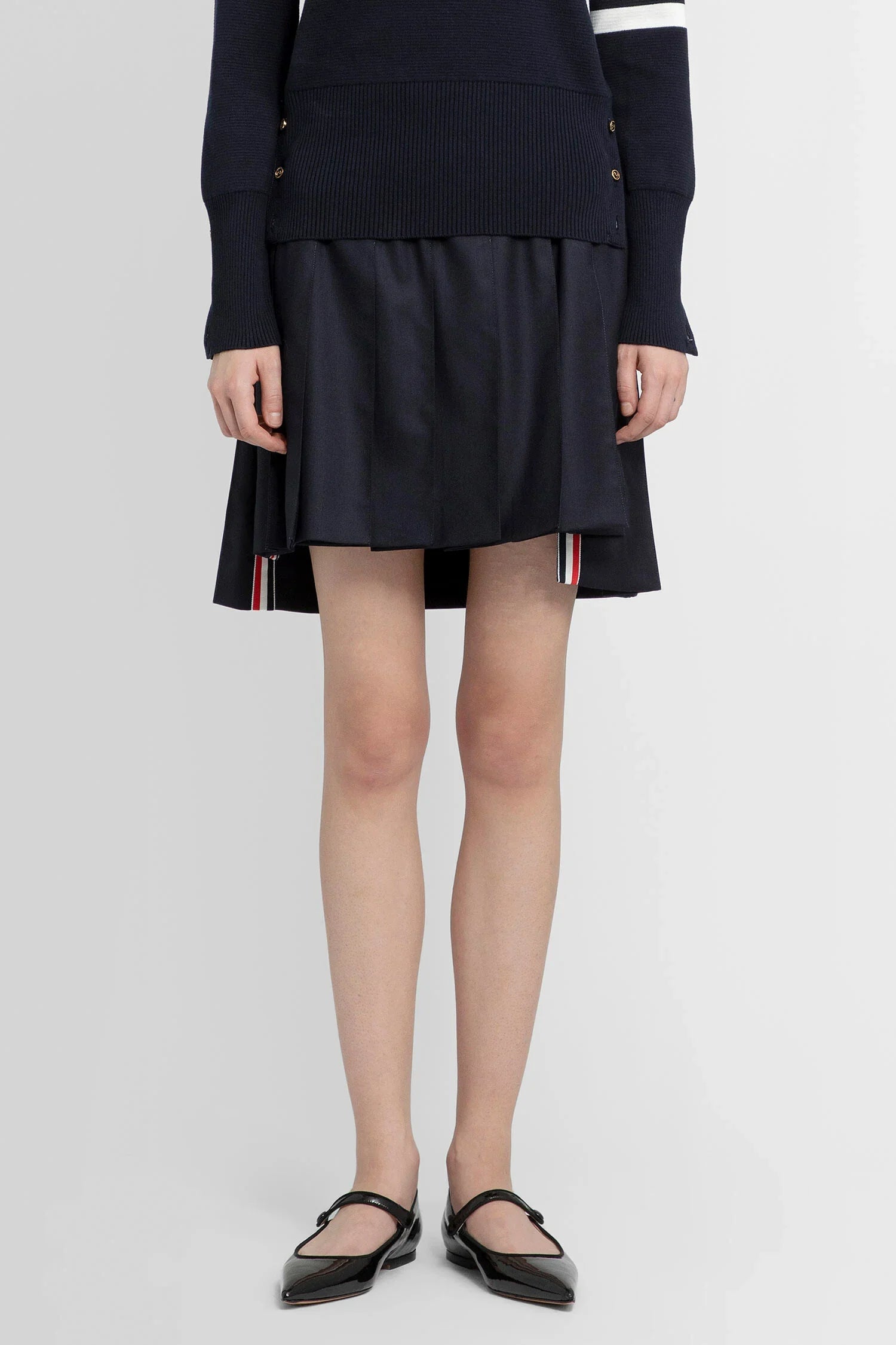 THOM BROWNE WOMAN BLUE SKIRTS - Antonioli.eu