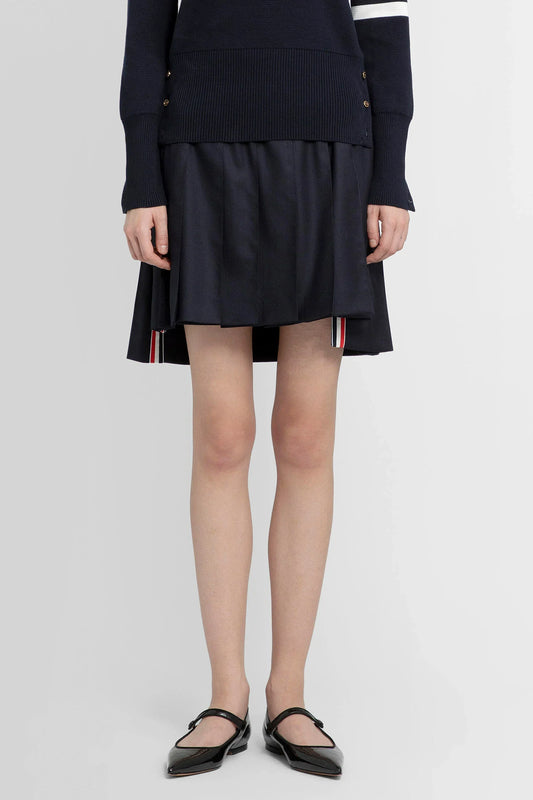 THOM BROWNE WOMAN BLUE SKIRTS - Antonioli.eu