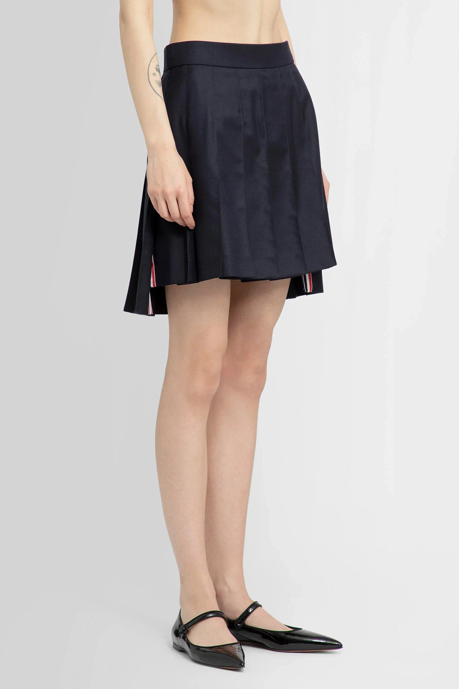 THOM BROWNE WOMAN BLUE SKIRTS - Antonioli.eu