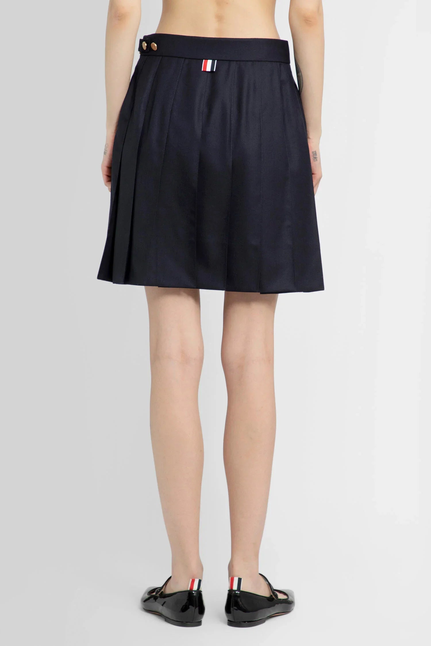 THOM BROWNE WOMAN BLUE SKIRTS - Antonioli.eu