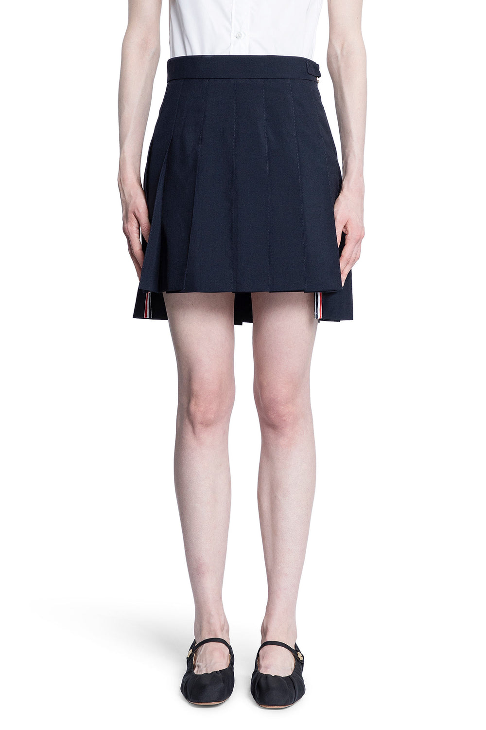 THOM BROWNE WOMAN BLUE SKIRTS