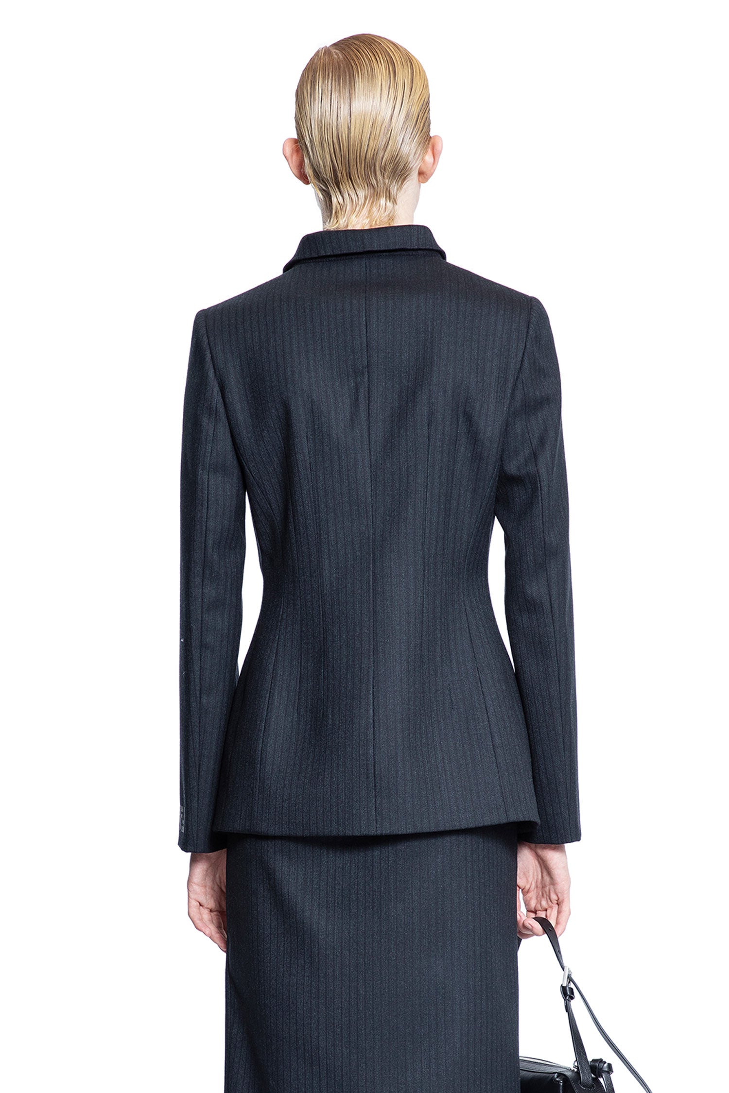 FENDI WOMAN BLACK BLAZERS