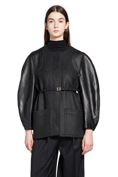 Wool and Leather Jacket