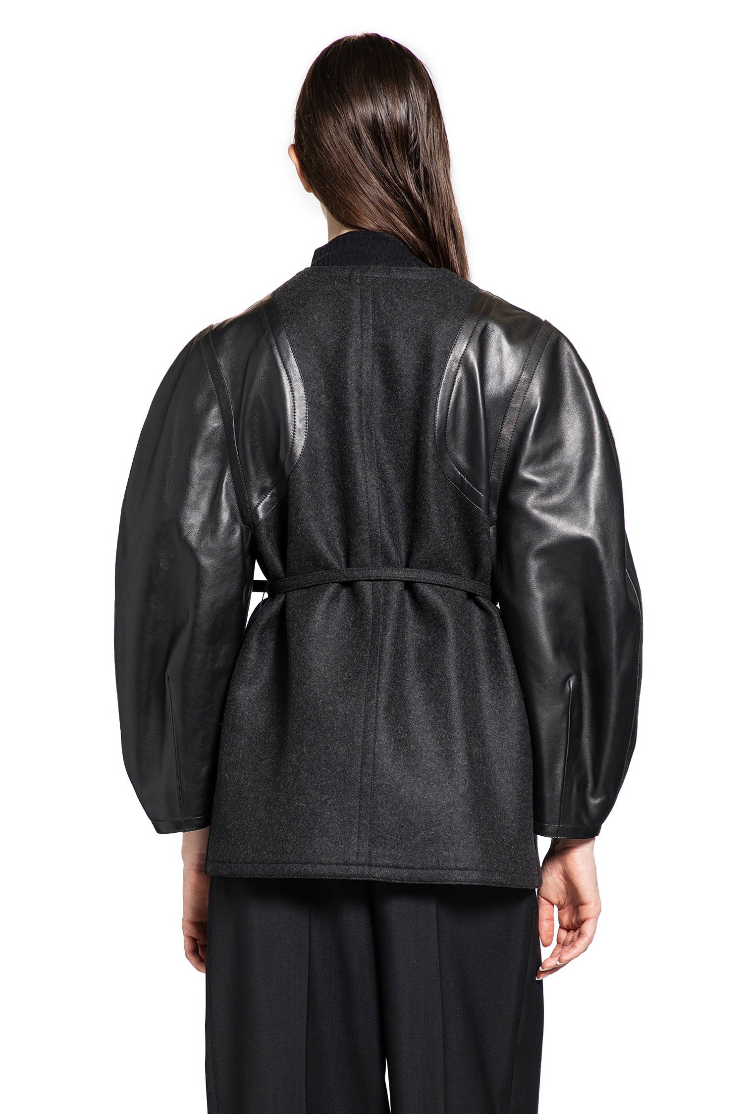 Wool and Leather Jacket