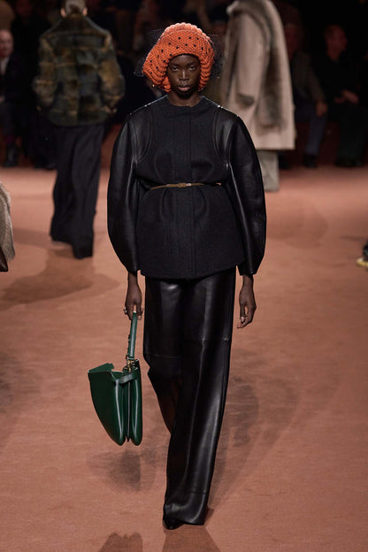 Wool and Leather Jacket