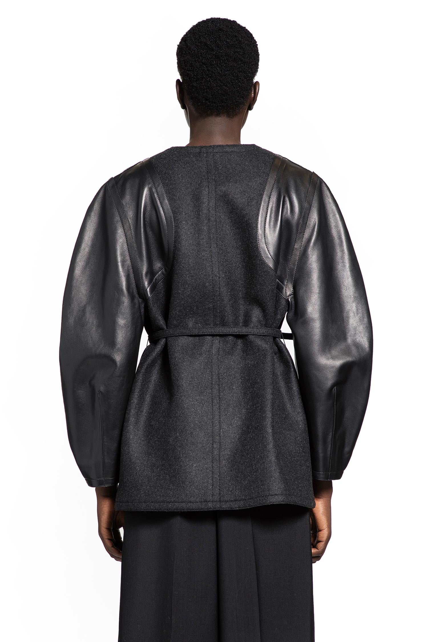 Wool and Leather Jacket