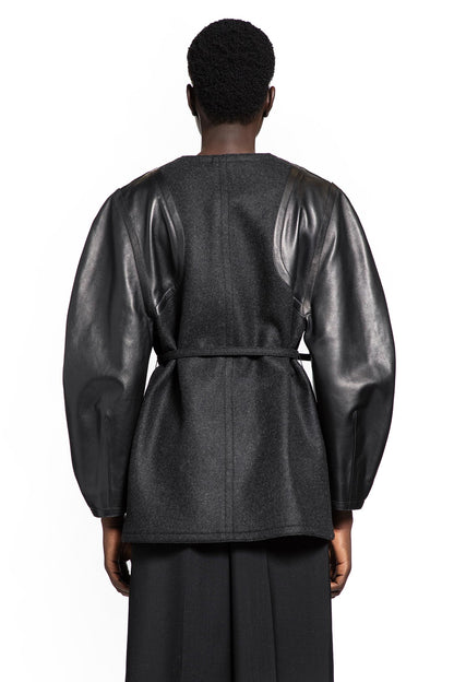 Wool and Leather Jacket