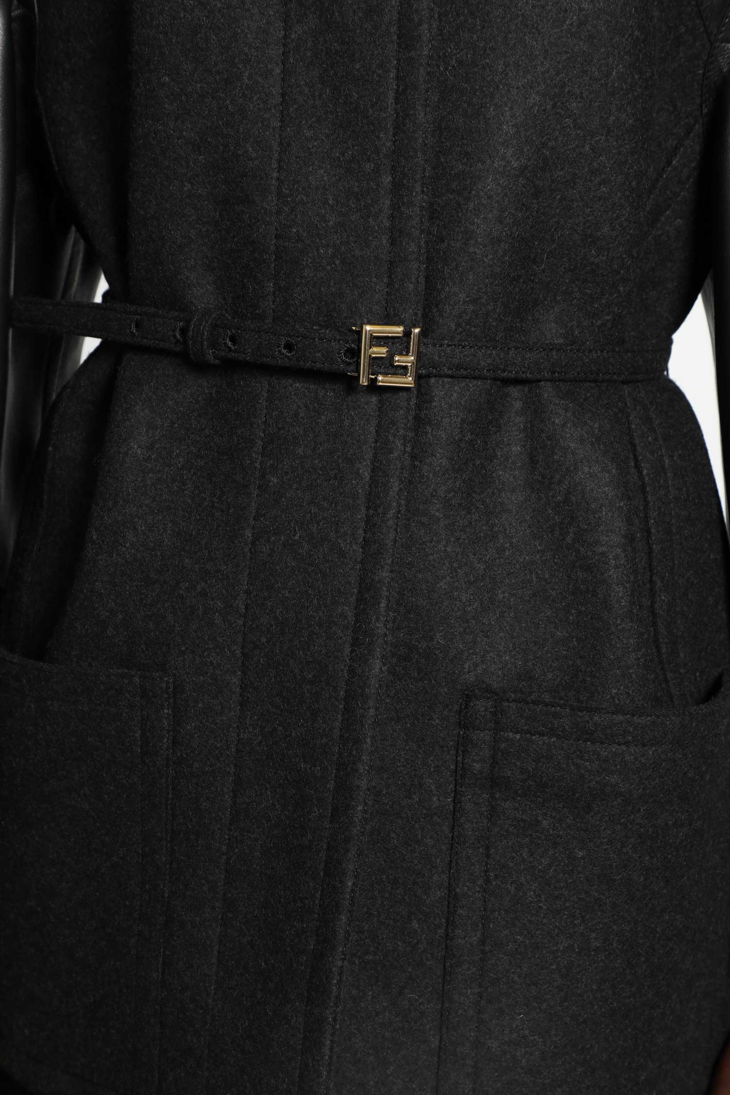 Wool and Leather Jacket