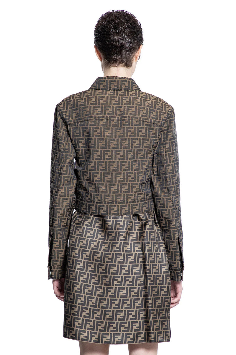 Cropped FF Canvas Blouson - Antonioli.eu