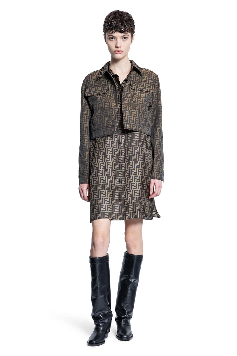 Cropped FF Canvas Blouson - Antonioli.eu