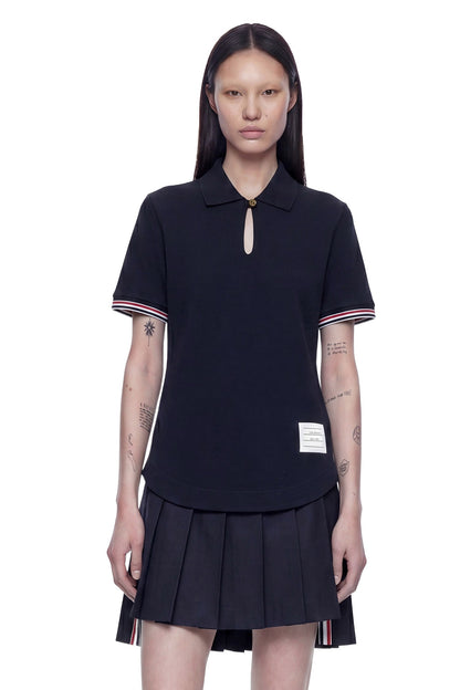 Keyhole Polo Shirt