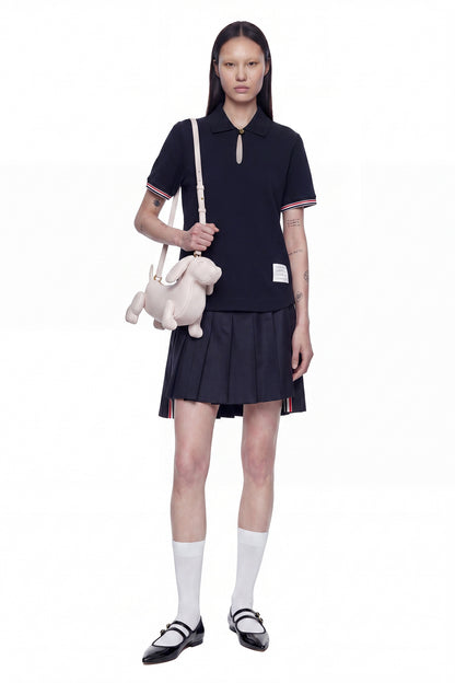 Keyhole Polo Shirt