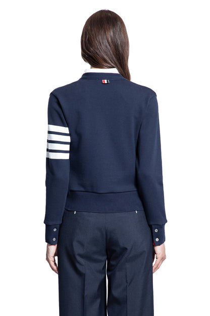 THOM BROWNE WOMAN BLUE KNITWEAR