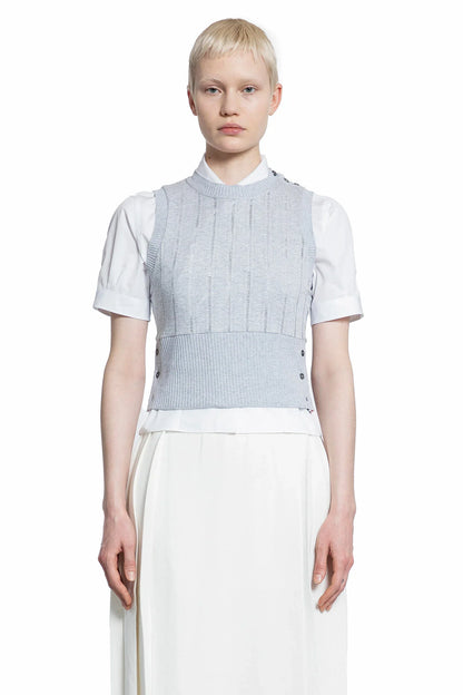 Antonioli THOM BROWNE WOMAN GREY TOPS